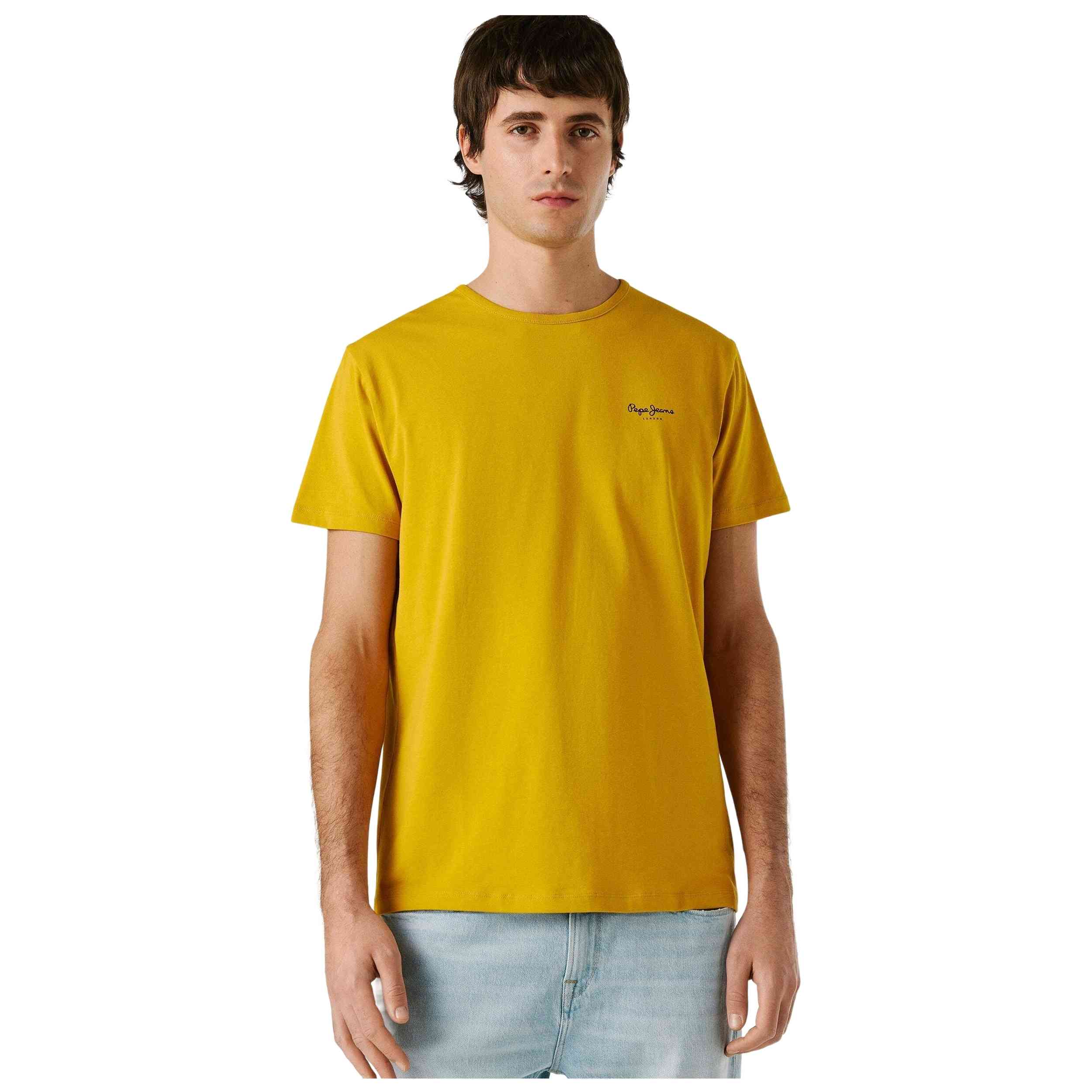 Camiseta De Manga Corta Pepe Jeans modelo PM5010180-089 para Hombre en color Amarillo