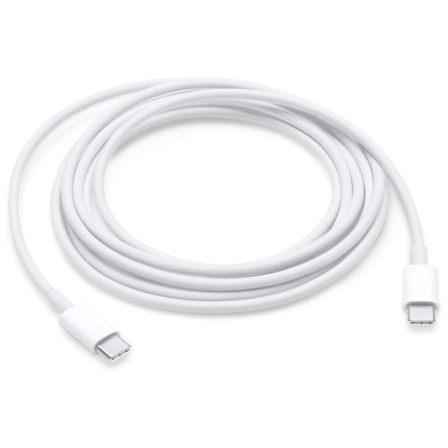 Cable de Carga Original USB-C a USB-C (2 Metros) 2m Macho / Macho, Compatible con Apple iPhone Air 17, 16, 16e, 15 Pro Max, iPad MacBook Pro 2020 MacBook Air (M2, 2022) - MLL82ZM/A