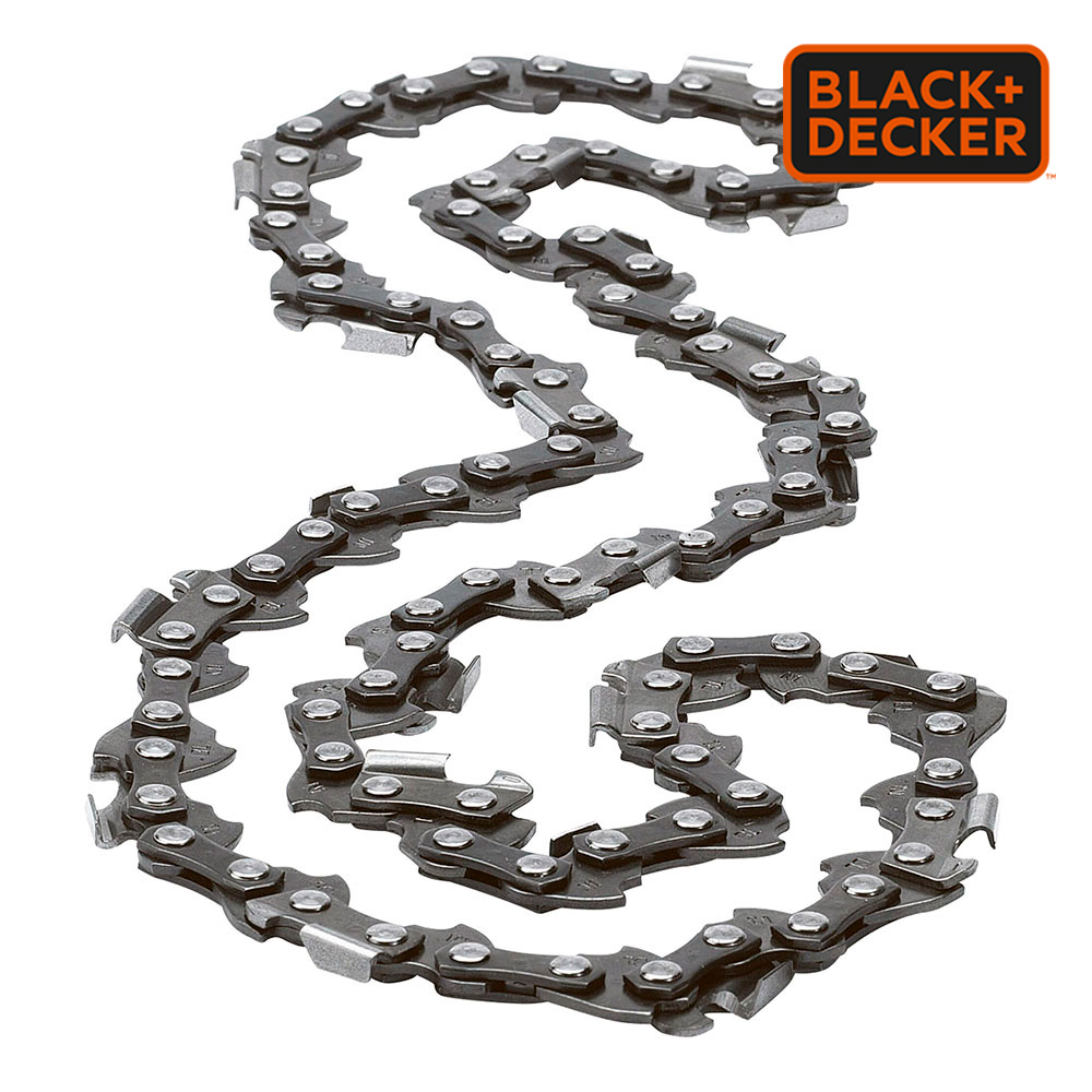 Black & Decker Cadena Cromada Contragolpe 25cm 40 Eslabones