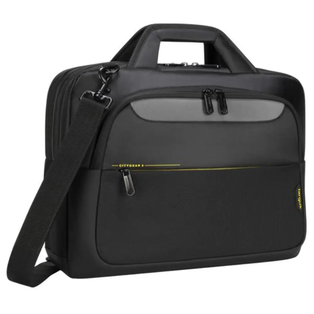 Maletín Targus CityGear 12-14 Topload Negro protección Dome y correa hombro