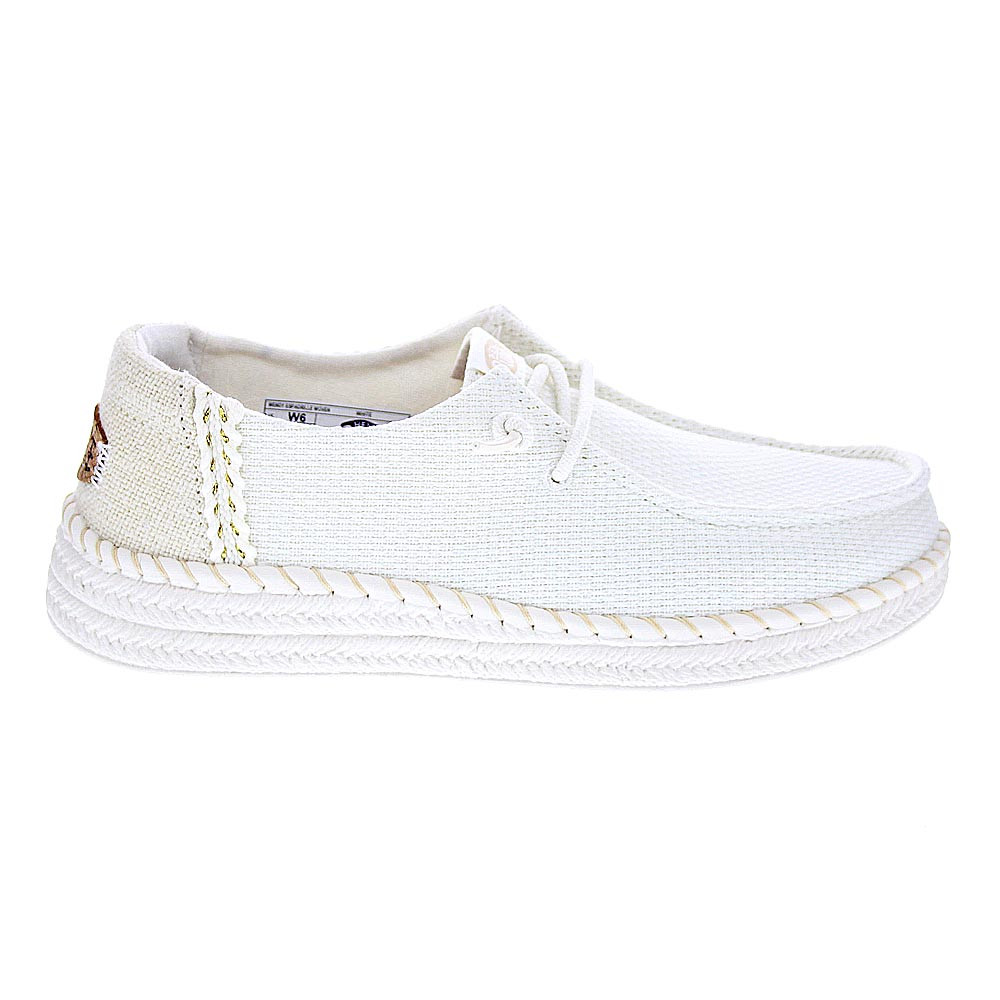 Hey Dude Mujer Mocasines modelo Wendy Espadrille Blanco