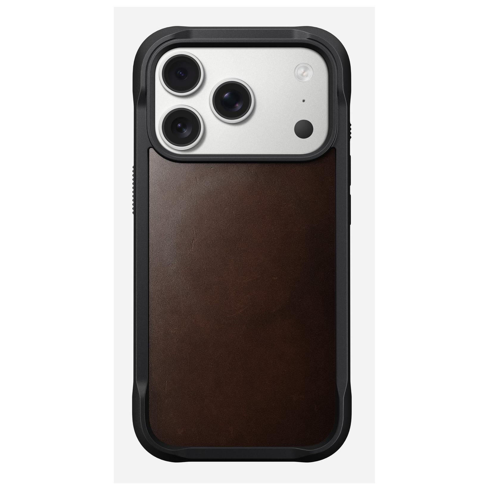 Nomad Rugged Leather Case funda para teléfono móvil 16 cm (6.3") Marrón
