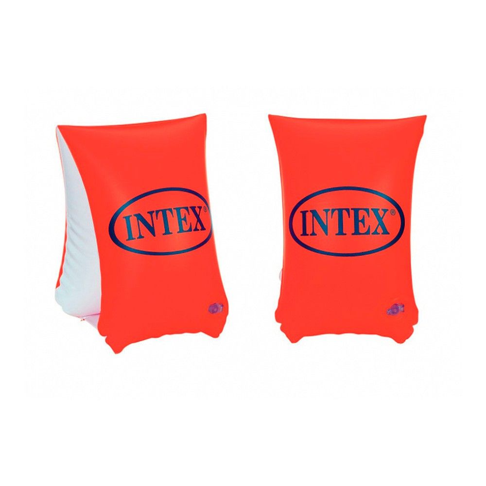 MANGUITOS PLAYA PISCINA INFANTIL FLUORESCENTE NARANJA MEDIDA 30X15 CM