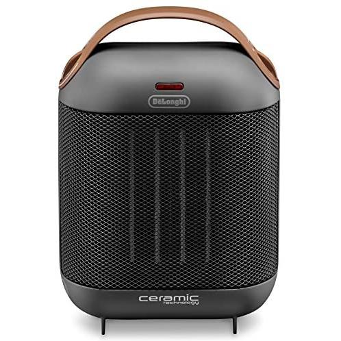 Delonghi Calefactor Cerámico HFX30C18.AG 1800 W con Ventilación de Verano y Termostato Ajustable