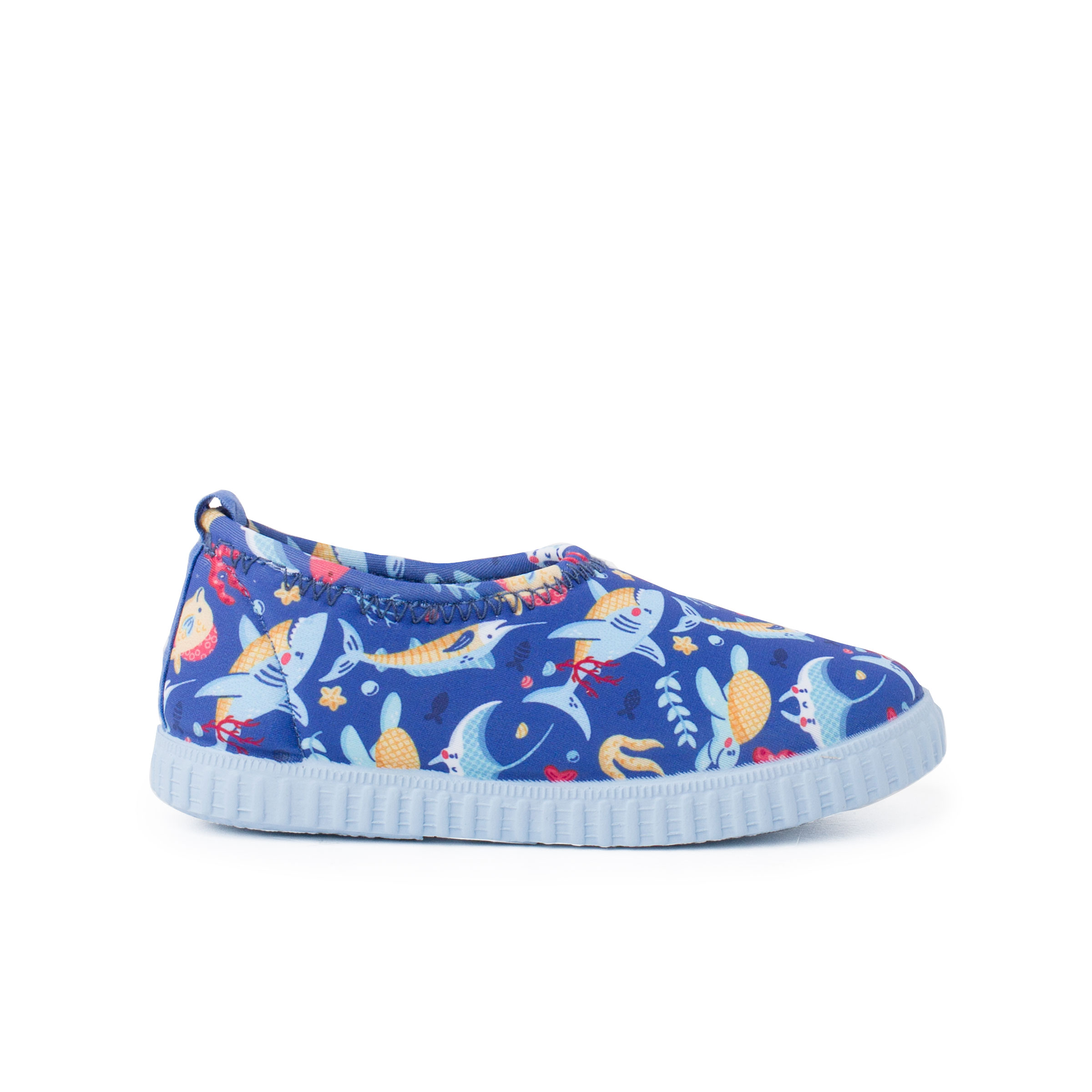 Pisamonas zapatilla cerrada tipo neopreno dibujos