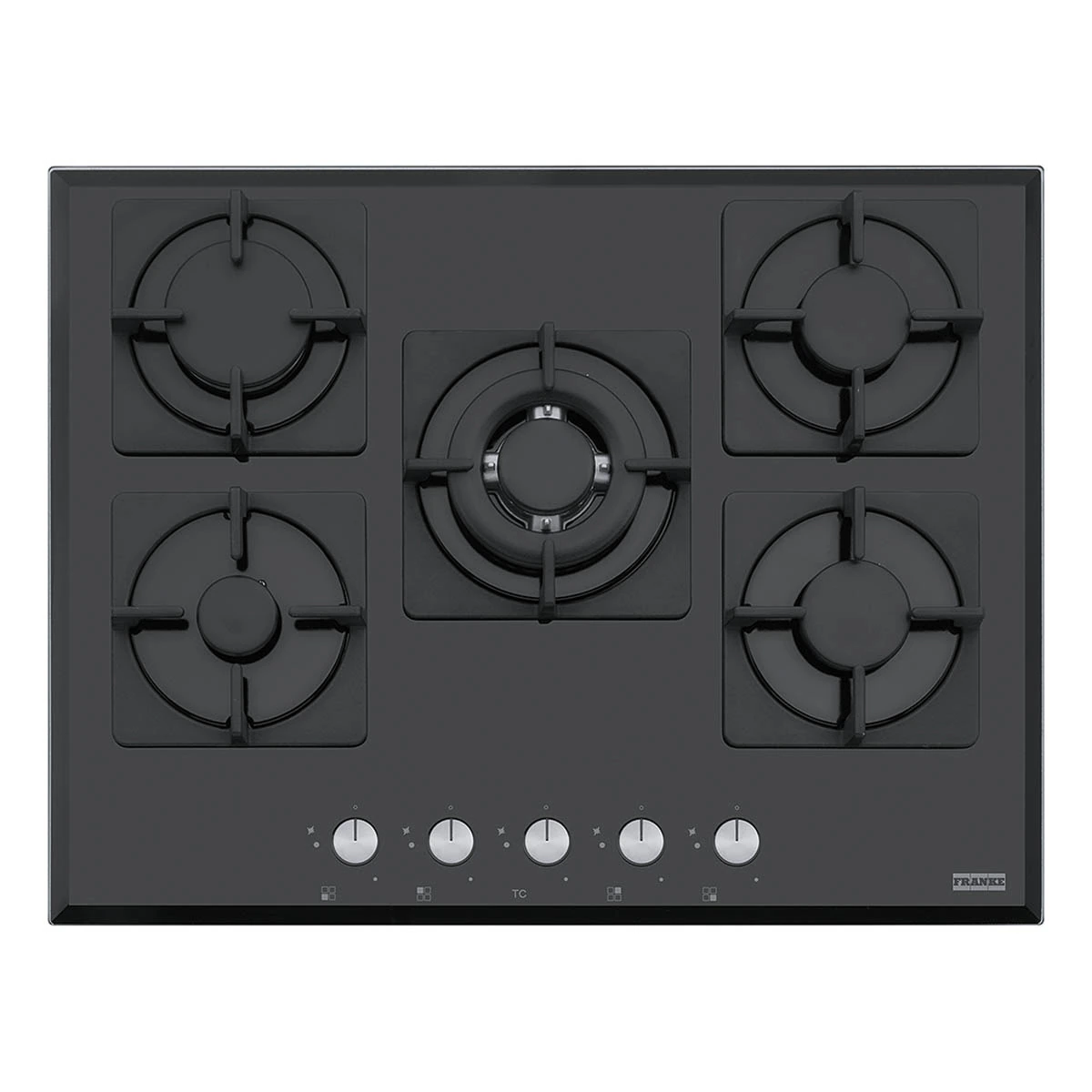 PLACA GAS FRANKE 5 QUEMADORES - FHNS 705 4G TC BK C