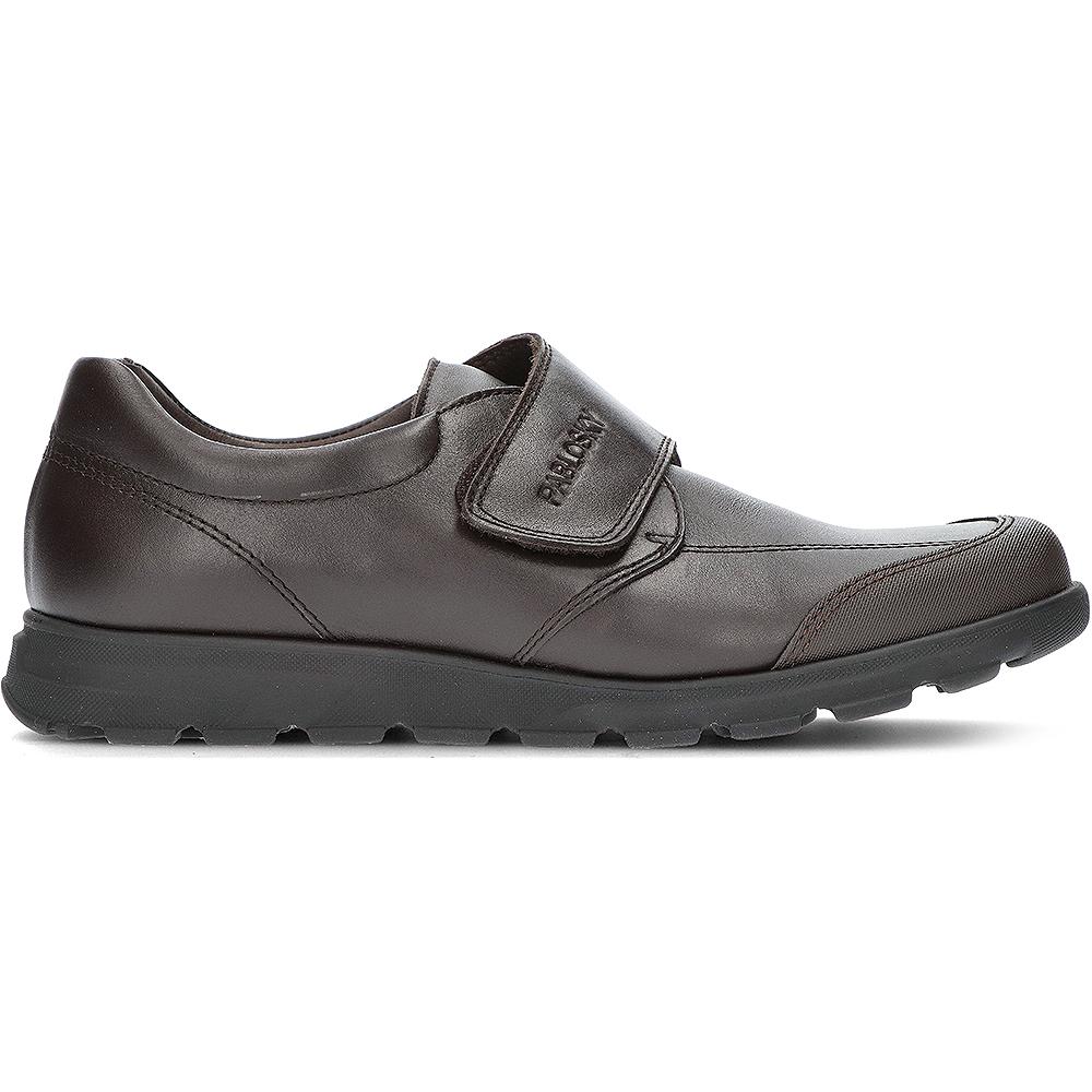 Pablosky COLEGIAL PABLOSKY SANTOS 334590 MARRON - Cómodo y Transpirable - Piel Auténtica de Alta Calidad - Plantilla Acolchada - Ajuste Perfecto - Ideal para el Día a Día