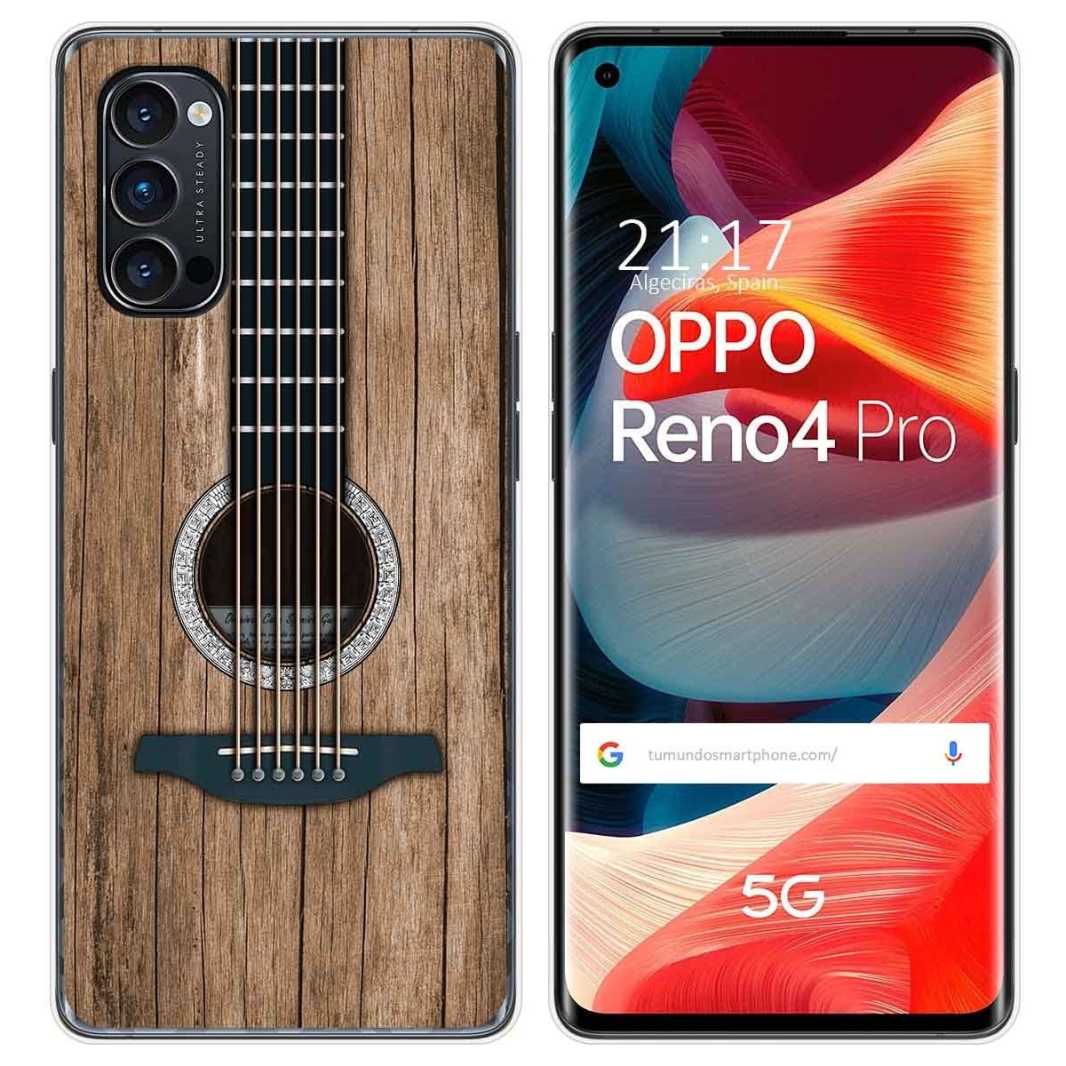 Tumundosmartphone Funda Gel Tpu para Oppo Reno 4 Pro 5G diseño Madera 11 Dibujos