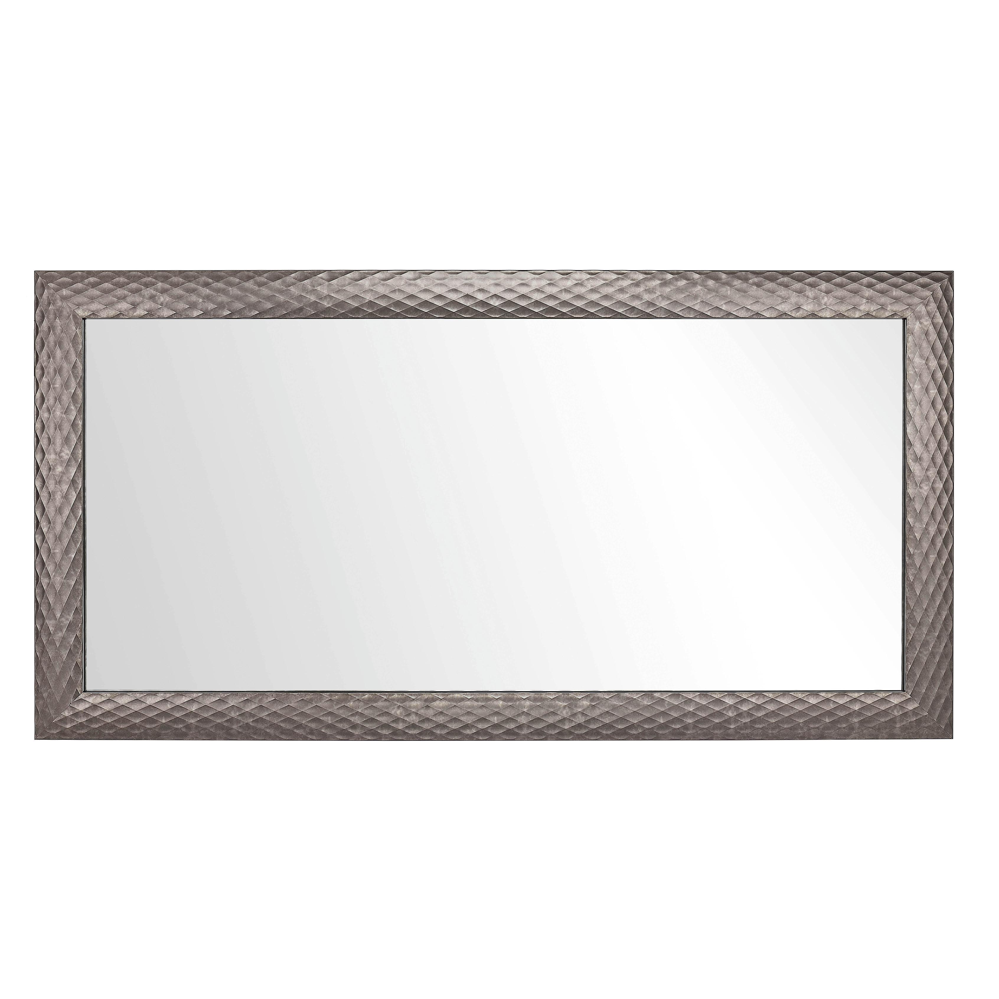 Espejo de Pared Rectangular Hispanohogar Champagne 74x145cm Ligero Versátil Elegante Resistente
