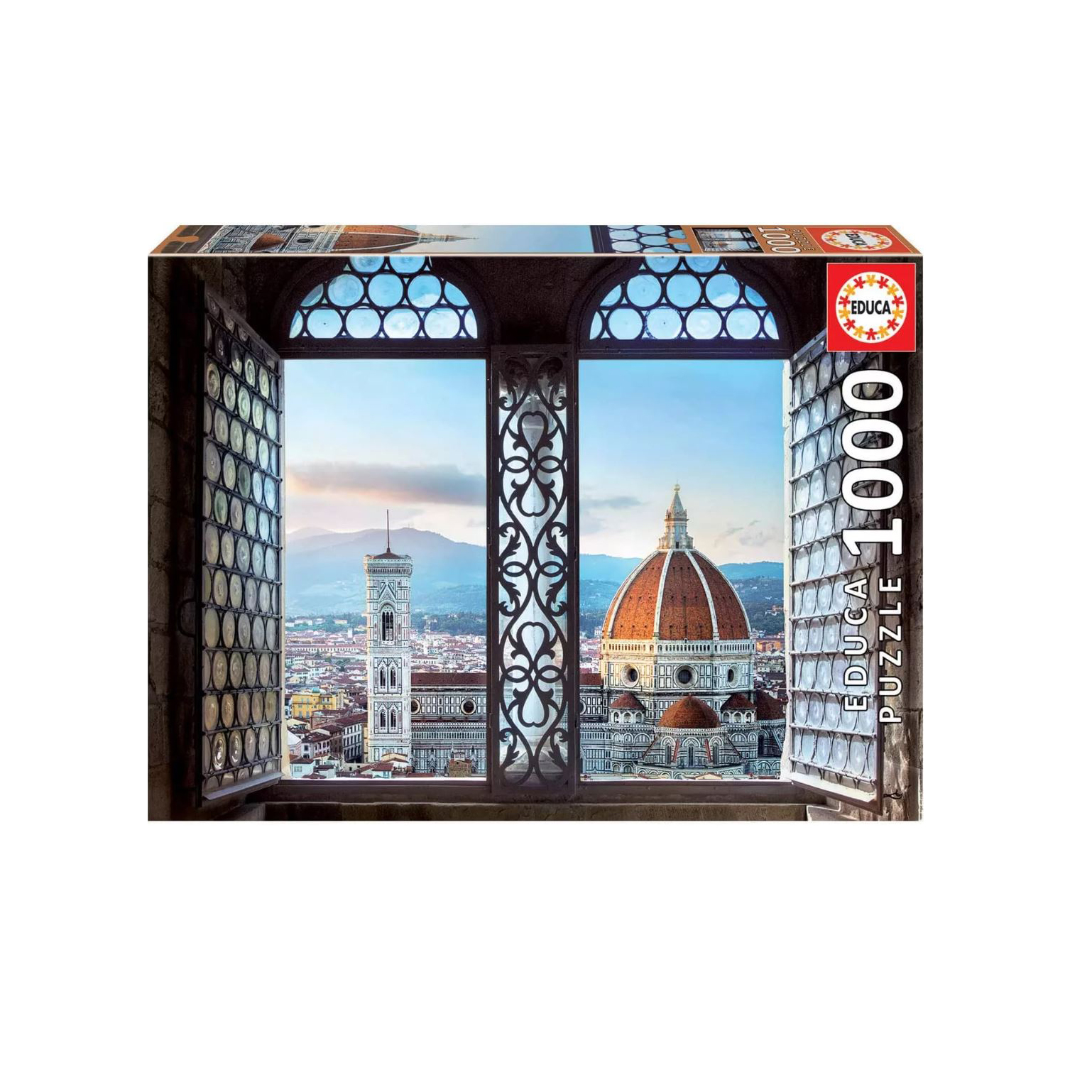 Educa - Educa - Vista de Florencia Puzzle, 1000 Piezas, Multicolor (18460)