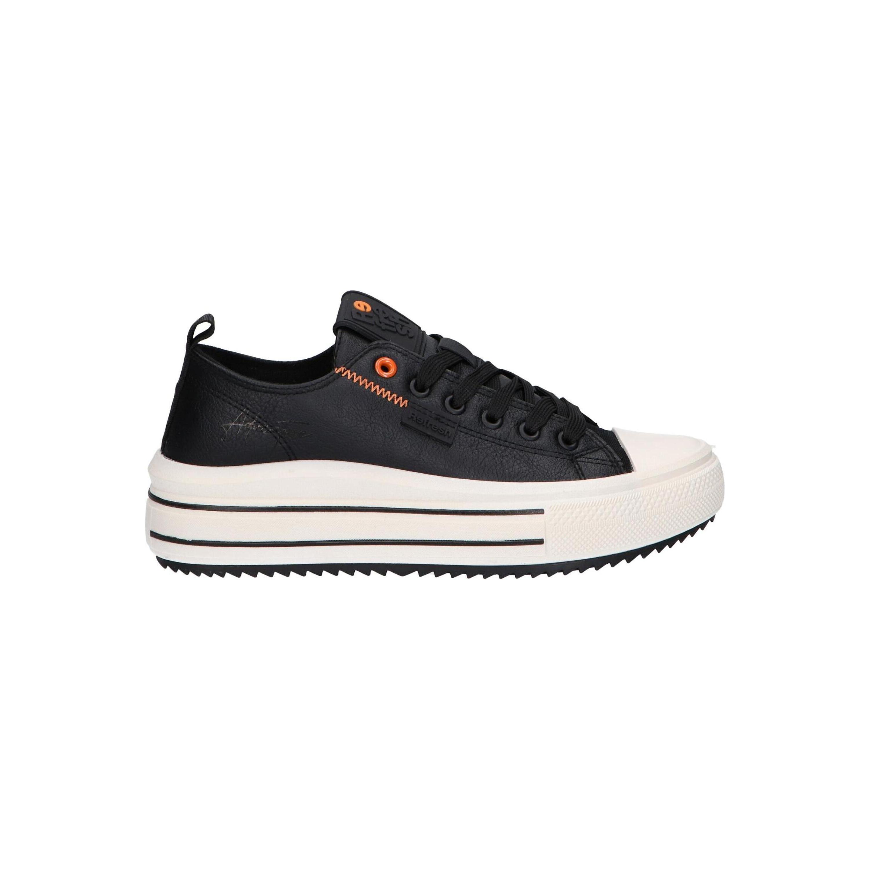 Refresh Casual Sneakers for Women, synthetic leather, textile lining, rubber sole, lace-up design, comfortable footwear for autumn-winter, ideal for versatile everyday style and walking.