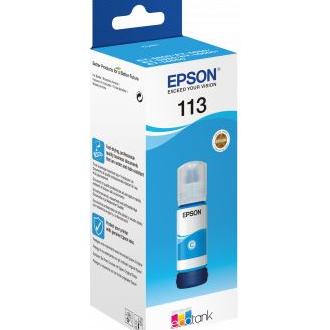 Epson - Cartucho de tinta C13T06B240 para impresoras EcoTank, pigmentada cian, resistente al agua y decoloración, hasta 6.000 páginas