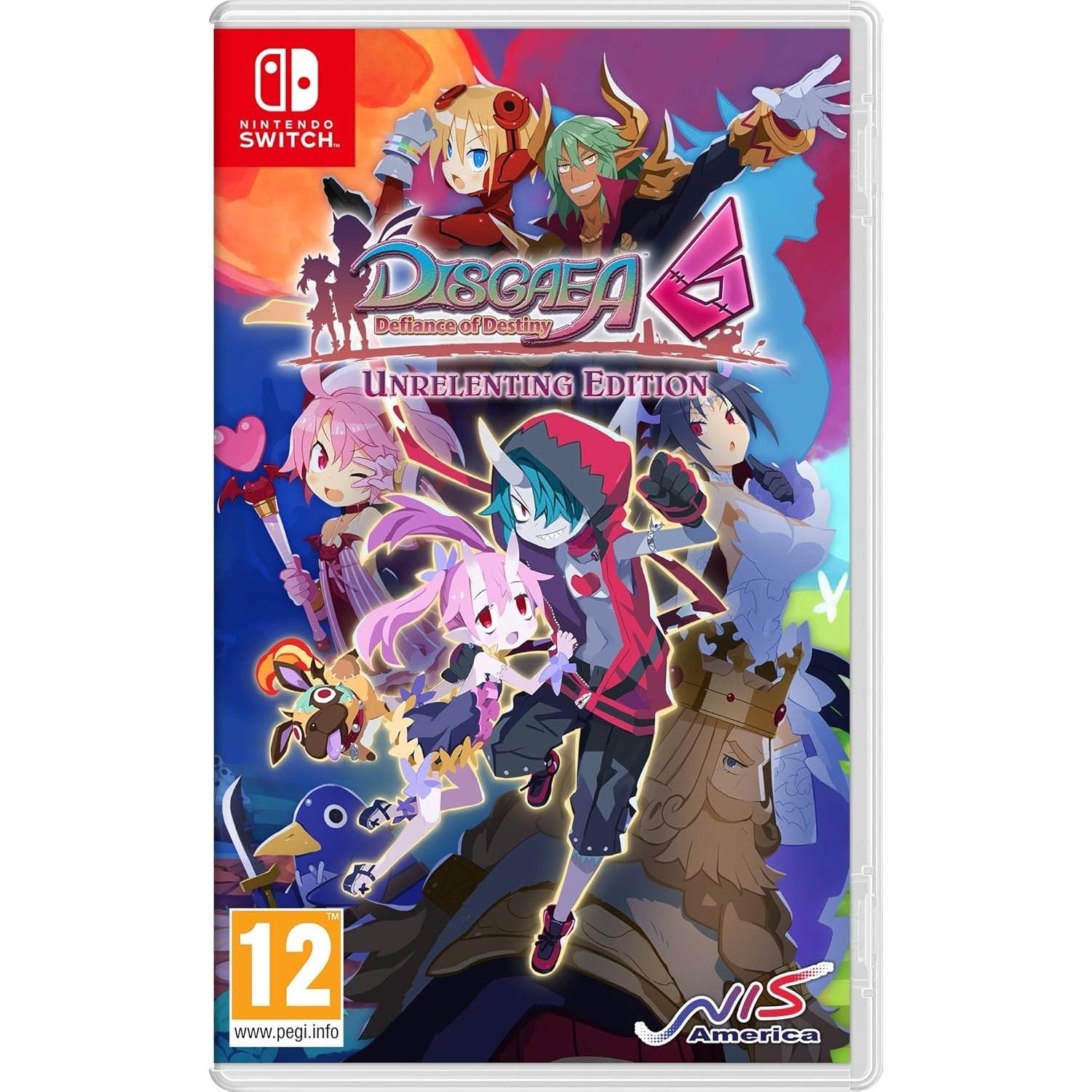Disgaea 6: Defiance of Destiny, Unrelenting Edition Juego para Consola Nintendo Switch