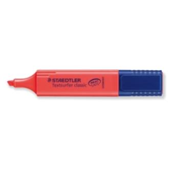 Staedtler STA-3642 - Subrayador, Rojo fluorescente