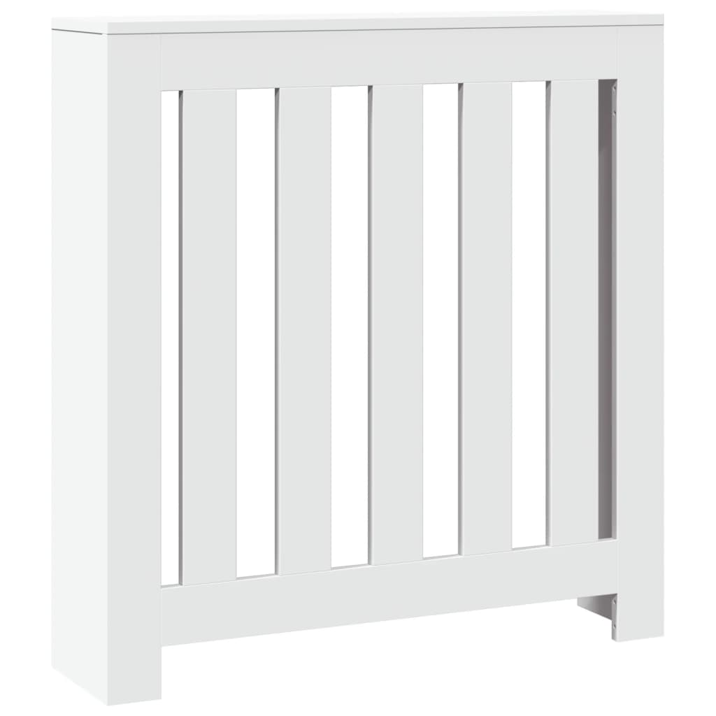 vidaXL Cubierta de radiador madera 78x20x82 cm Color Madera antigua,  Roble,  Blanco y mas