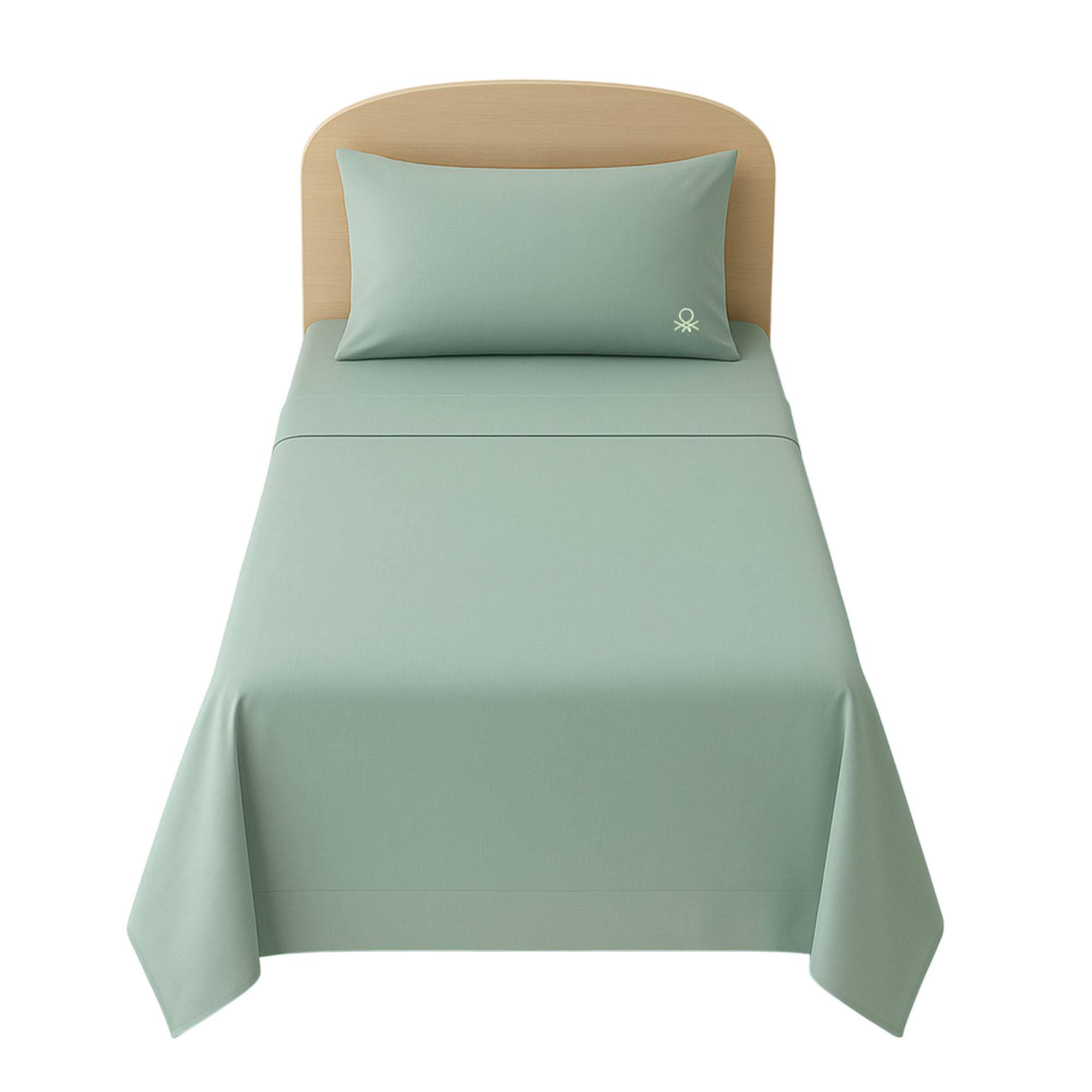 SET 3PZS SABANA INDIVIDUAL: SABANA PLANA (160X290CM C/ DOBLADILLO SIMPLE 5CM) + SABANA BAJERA (90X200+25CM FLAP) + 1 FUNDA DE ALMOHADA (50X80CM) 100%