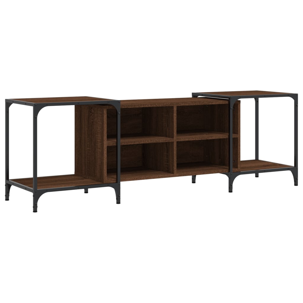 vidaXL Mueble de TV madera de ingeniería 153x37x50 cm, Mueble de Salon, Mueble TV, Mueble TV salon, Mesa de TV, Mueble tele