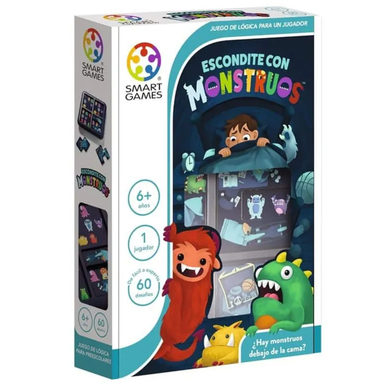 Juego de Mesa Escondite con Monstruos - Retos - Smart Games