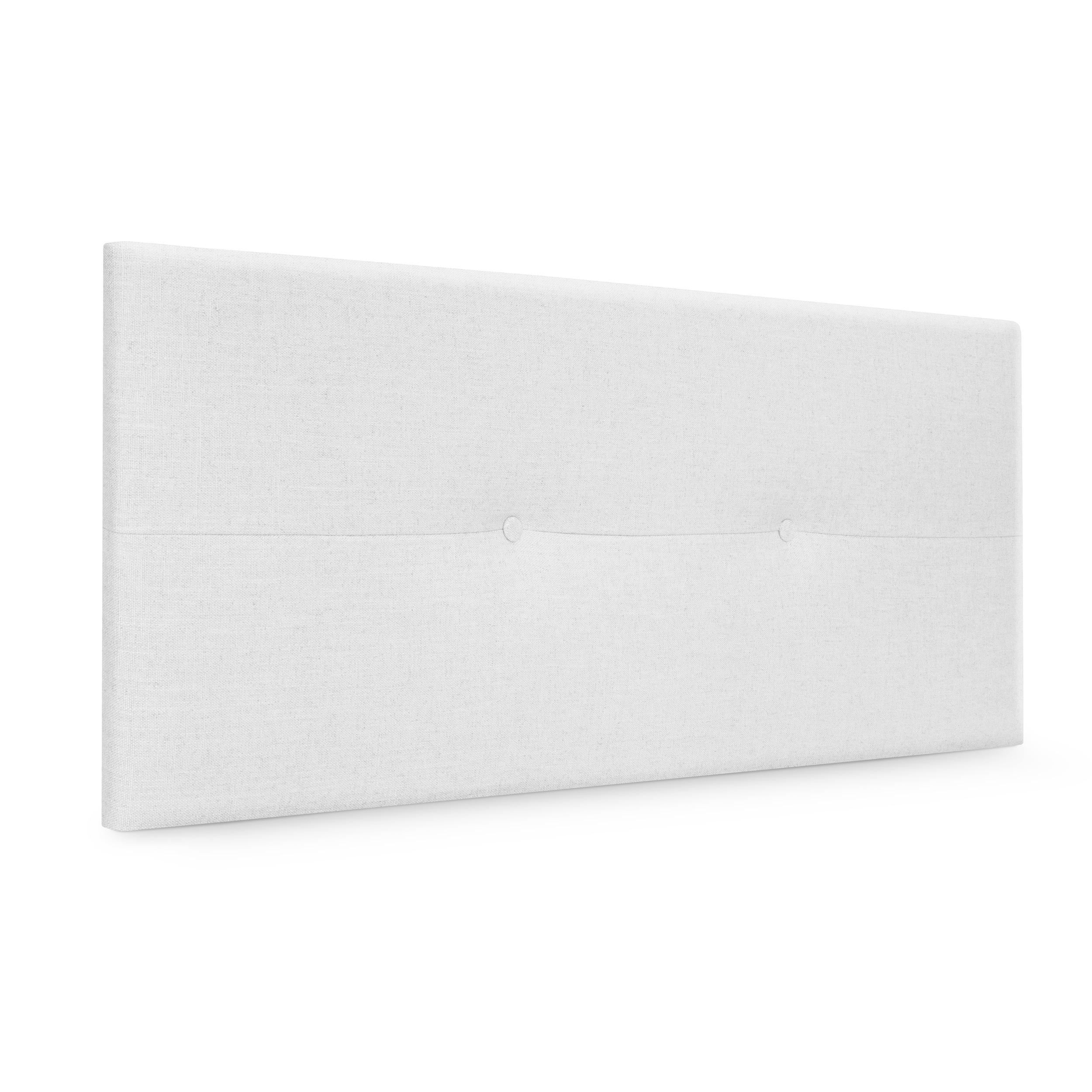 DHOME Cabecero de Lino Natural con Botones Cabezal Tapizado Cama Dormitorio Moderno TOP TRENDING