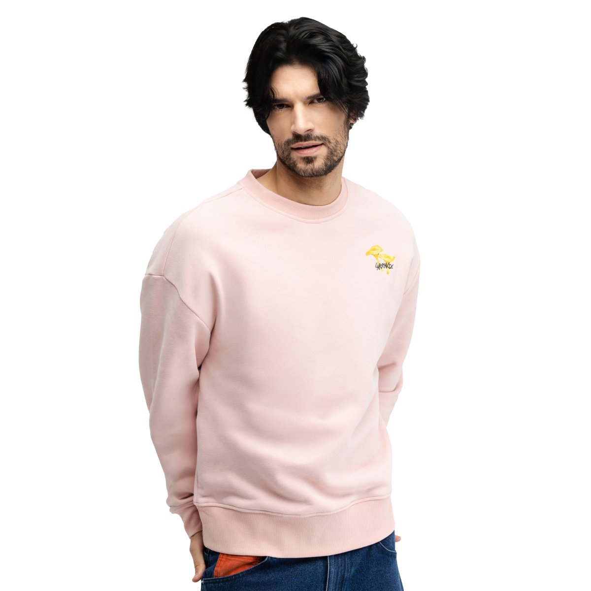 SIROKO - Sudadera print Siroko Hoppy Pink_