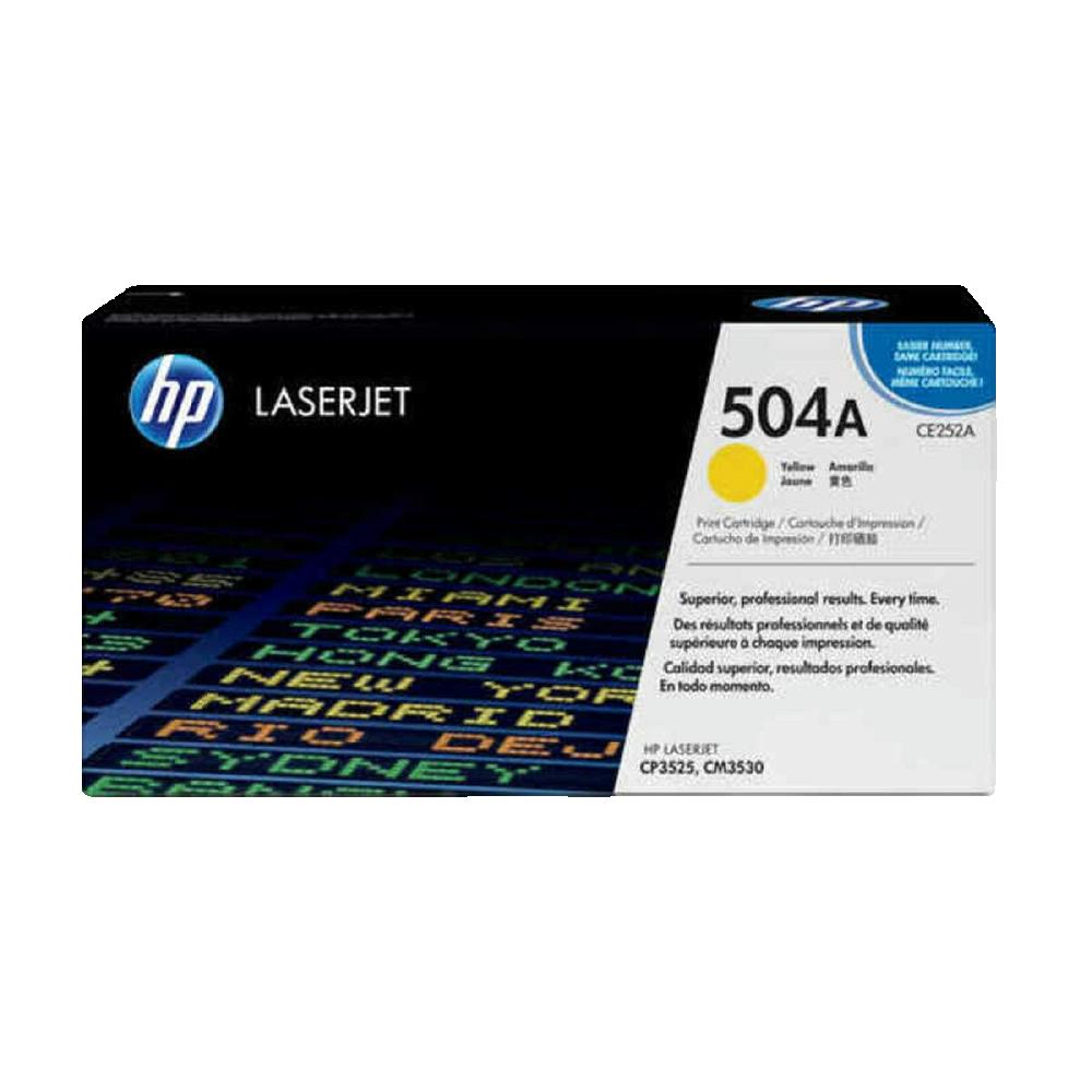 HP CE252A Toner Jaune LaserJet