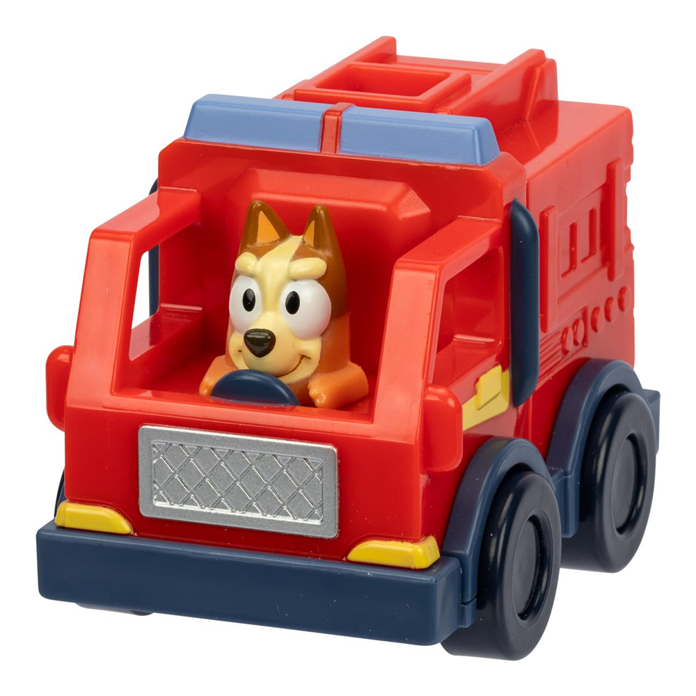 Minicoches Carreras de bluey 4 Vehículos (Moose 18066)