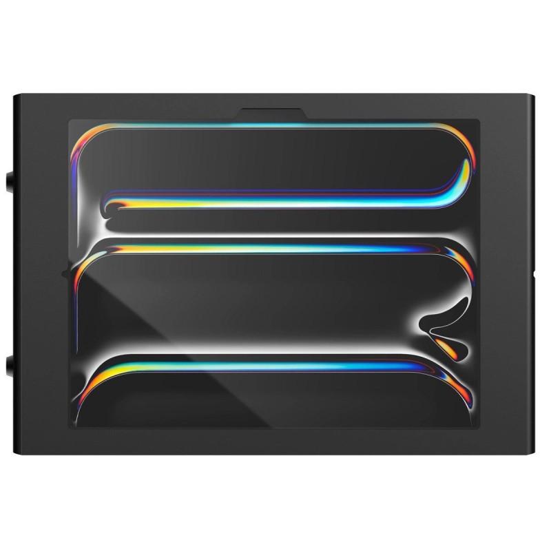 Apex Soporte de pared con gabinete seguro para iPad Pro M4 de 13" (2024) - Negro
