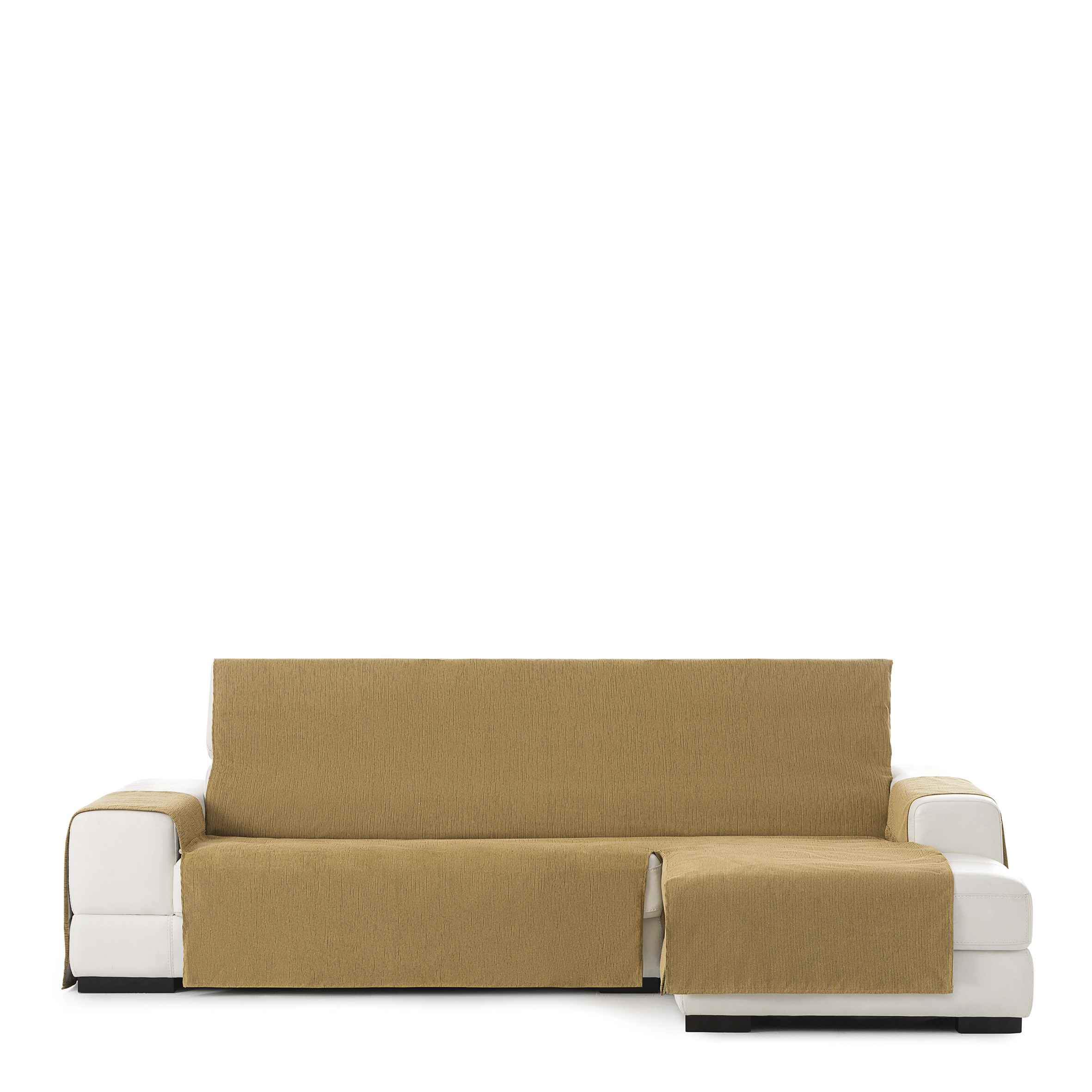 Funda de sofa chaisse longue m/3 mid derecha (Mirando de frente) c/5 extra, Tamaño extra derecha, 170x310x110cm, Fábricada en España