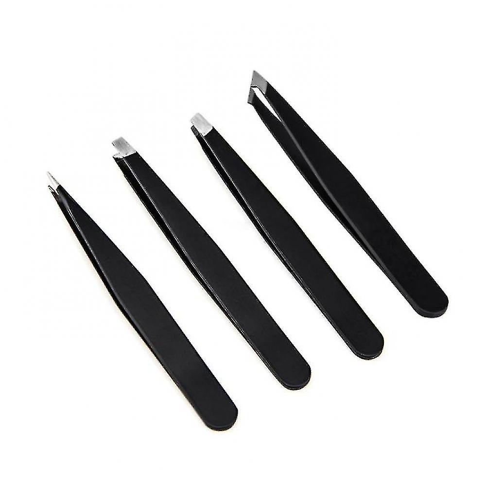 6pcs Precision Tweezers Set, Upgraded Anti-Static Stainless Steel Curved of Tweezers, for Electronics, Laboratory Work, Jewelry-Making, Craft, Solderi