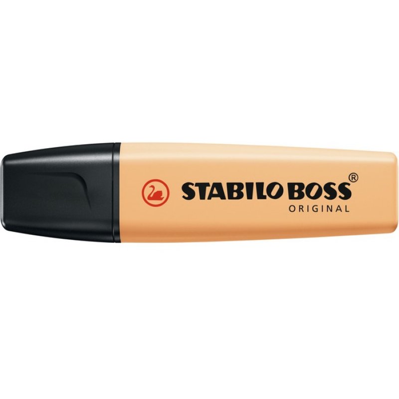 Stabilo - STABILO Boss Original Marcador Fluorescente Pastel Naranja Pálido