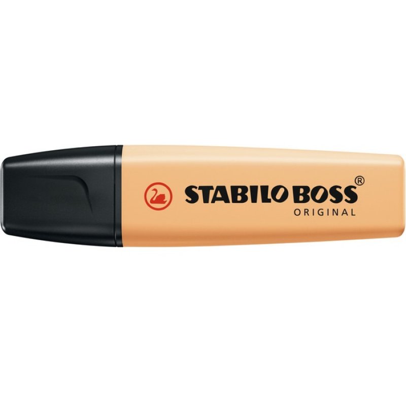Stabilo boss original pale orange pastel fluorescent marker