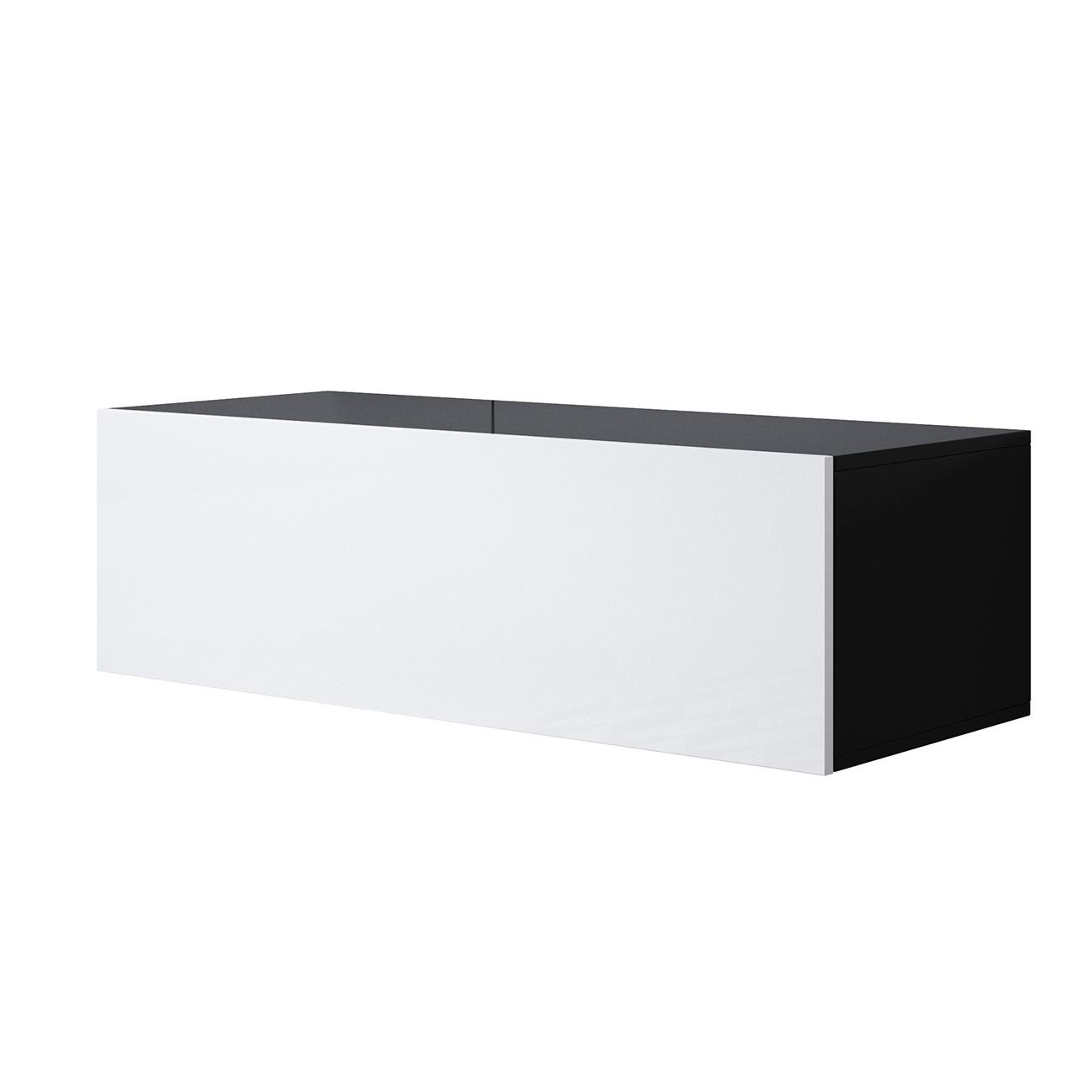 MB Muebles Bonitos - Mueble TV, Ancho 100cm, Colgante, Patas 2cm o 12cm, Más Colores, Modelo Luke H1