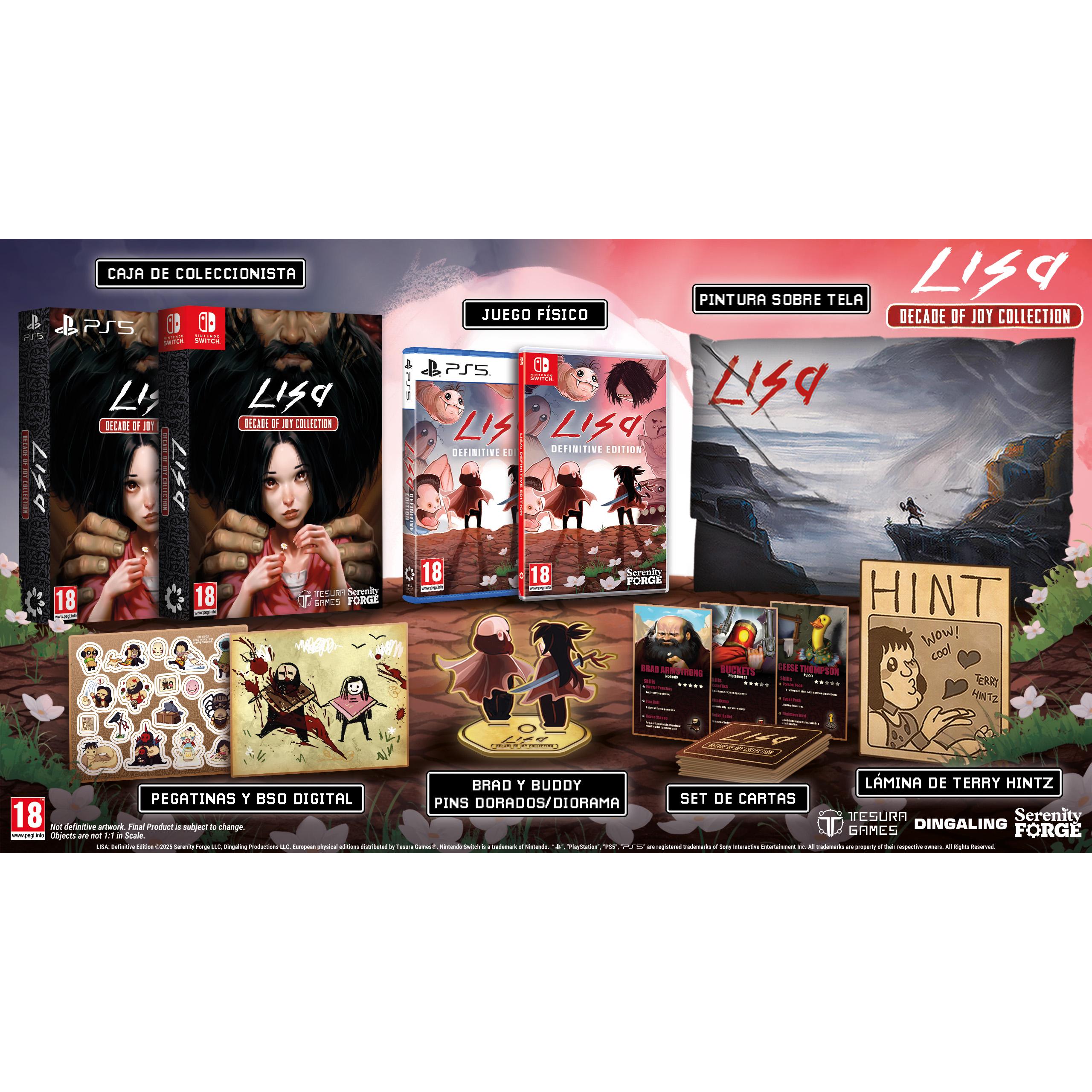 LISA Decade of Joy Collection - PS5 - Nuevo Precintado - PAL España - Tesura Games