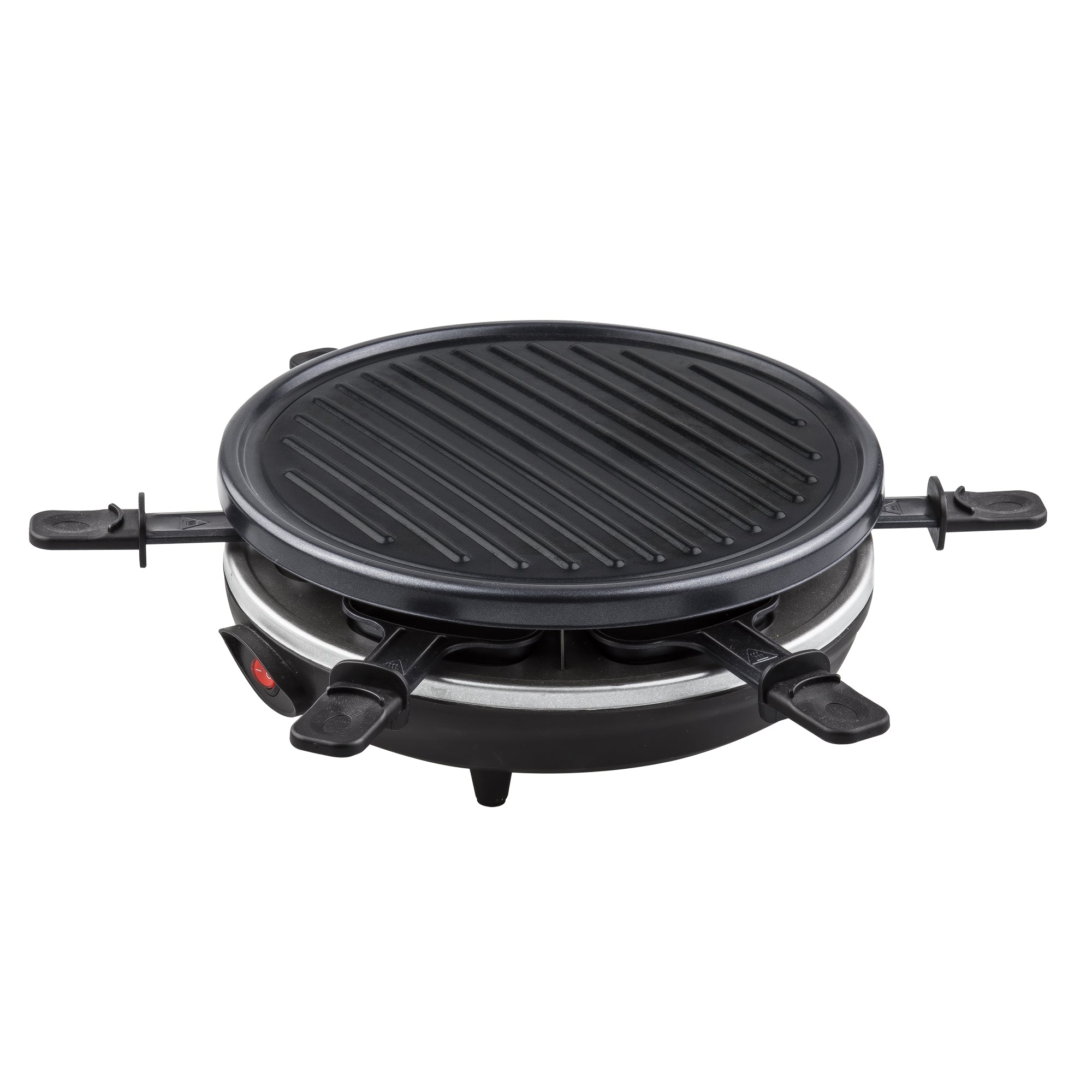 Kuken Raclette Grill Redonda 900 Wattios - 6 Palas para Fundir Queso