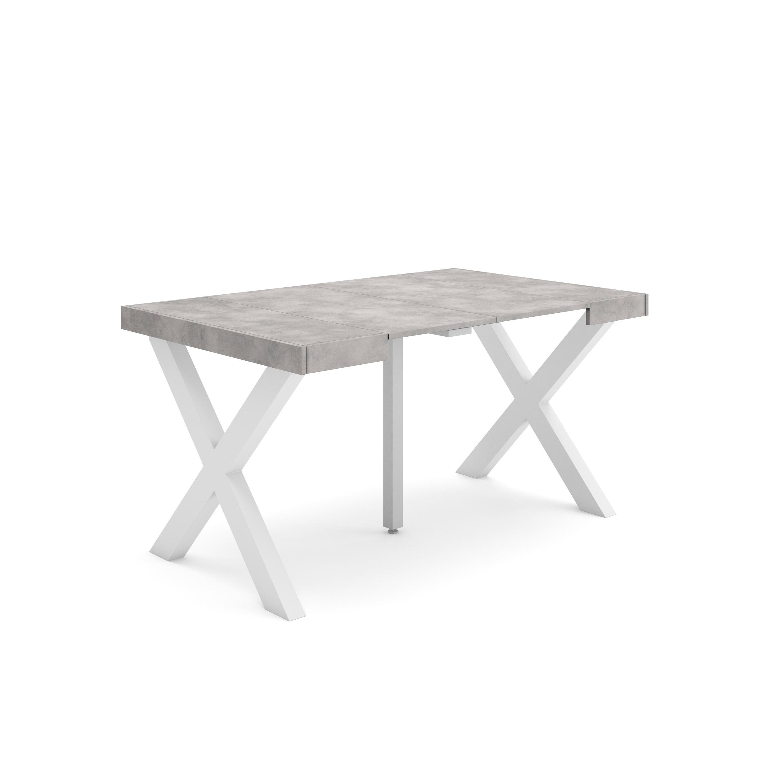Skraut Home, Mesa Consola Extensible, Mesa Auxiliar, Tapa, 58/140x90x73cm, Práctica y Versátil, Estilo Moderno, Fácil Montaje