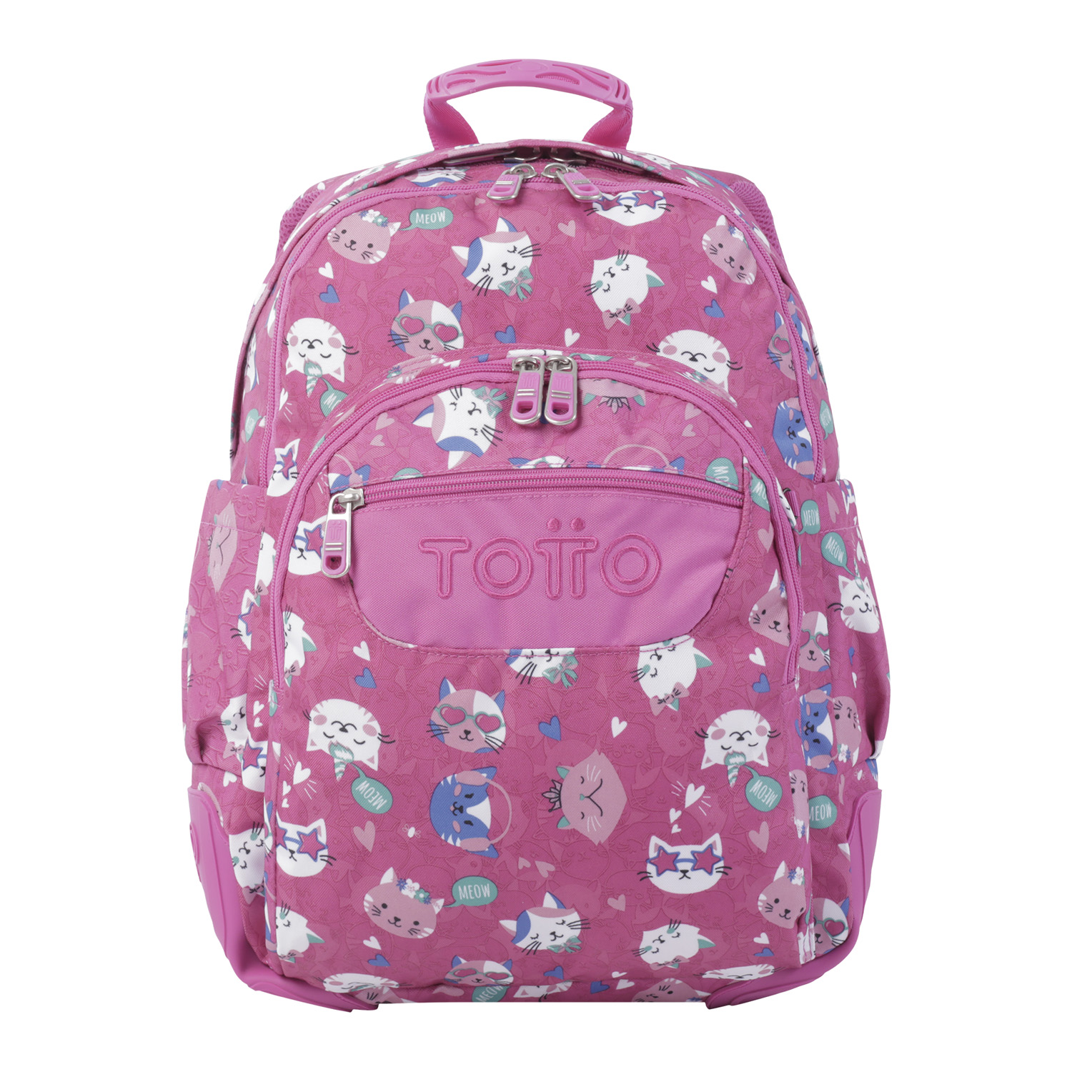 Totto Mochila escolar Crayoles Material: Poliéster 33 x 44 x 13.5 cm