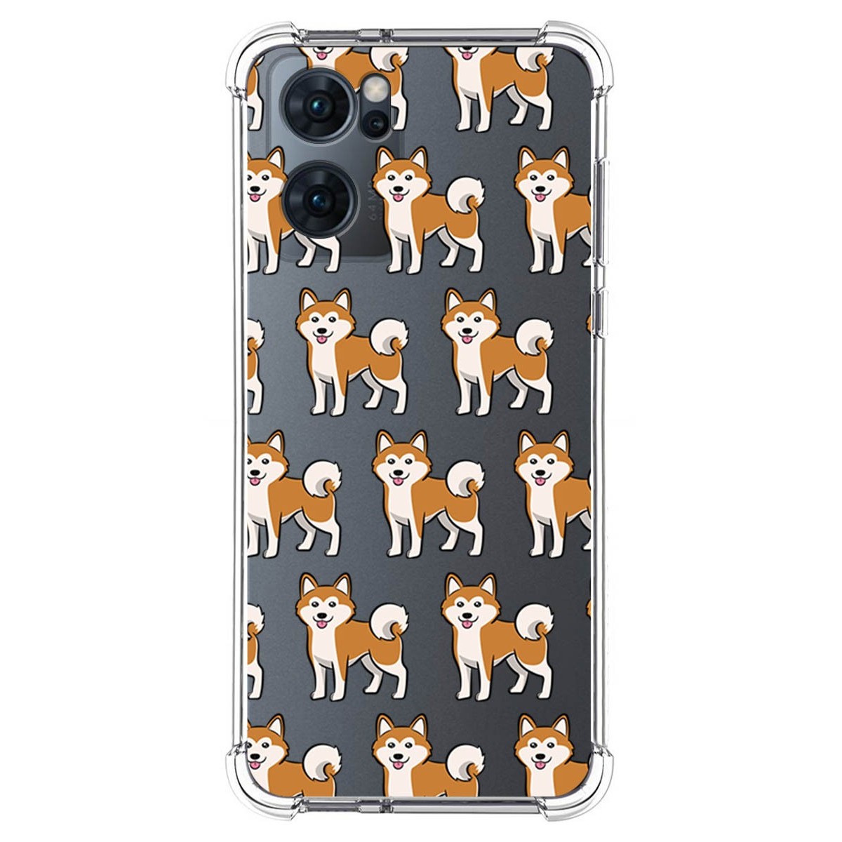 Funda Silicona Antigolpes para Oppo Reno 7 5G diseño Perros 08 Dibujos