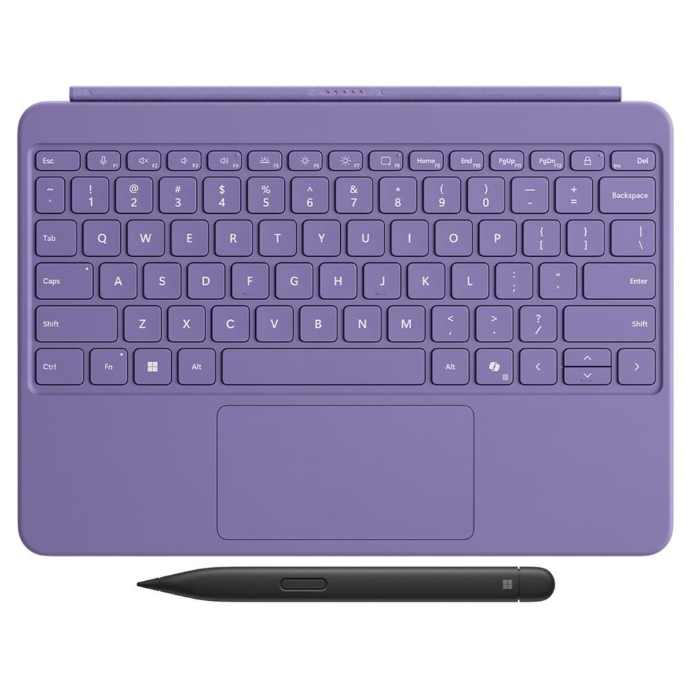 Microsoft - Teclado EP2-33096 para Surface Pro 12'' con retroiluminación, acoplamiento magnético y bisagra rotatoria 360°