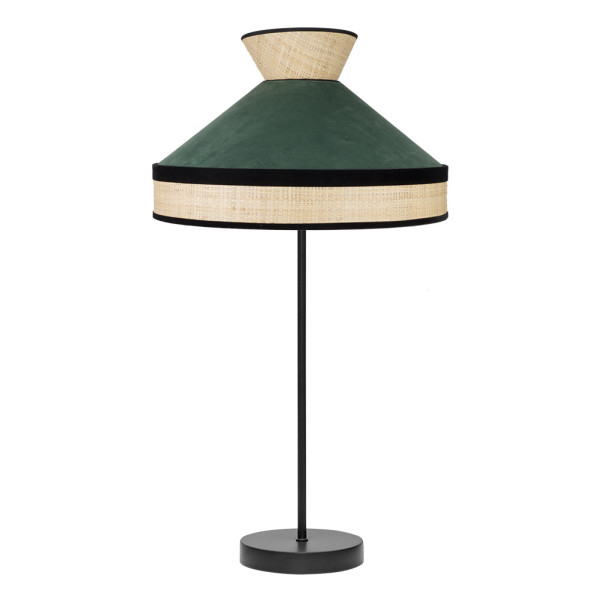 FABRILAMP Sobremesa Alto serie Fabrizio acabado en verde Botella
