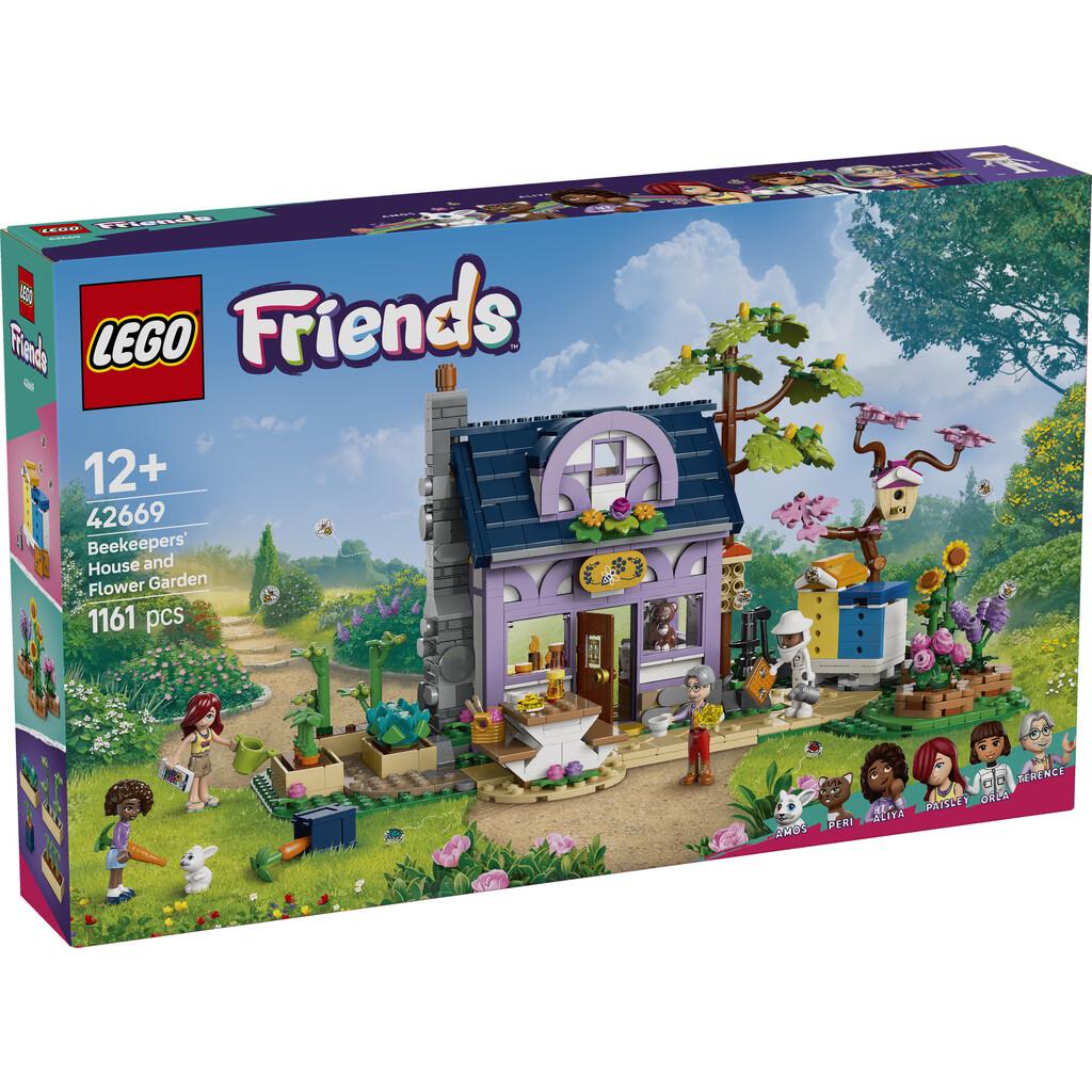 Lego Friends Casa de los Apicultores y Jardín de Flores Lego friends LEGO