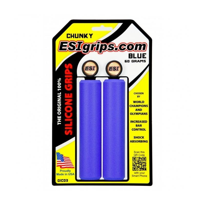 EsiGrips Puños Chunky Azul EsiGrips Puños Chunky Azul ESIGRIPS de ciclismo para bicicleta