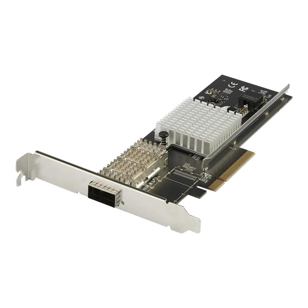 StarTech - Tarjeta de red PEX40GQSFPI para PC con interfaz PCI Express y rendimiento de 40 Gbps para centros de datos y virtualización