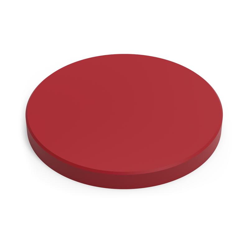 Fibra estándar roja ø500x50 mm.