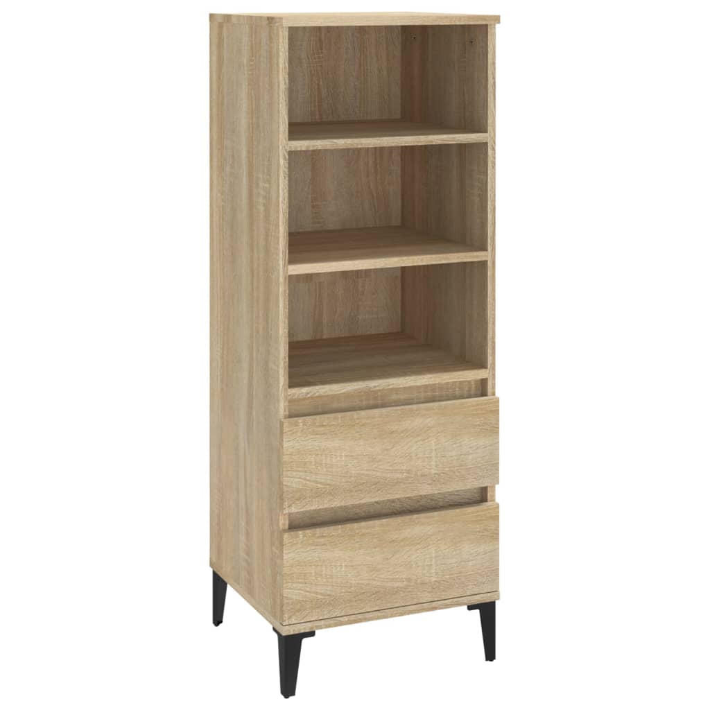 Vidaxl Aparador Alto Madera Contrachapada 40x36x110 Cm