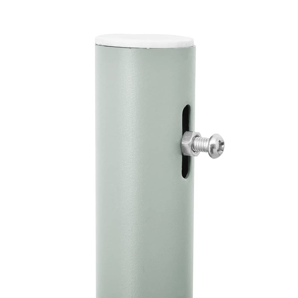 vidaXL Toldo lateral retráctil para patio crema 140x600 cm
