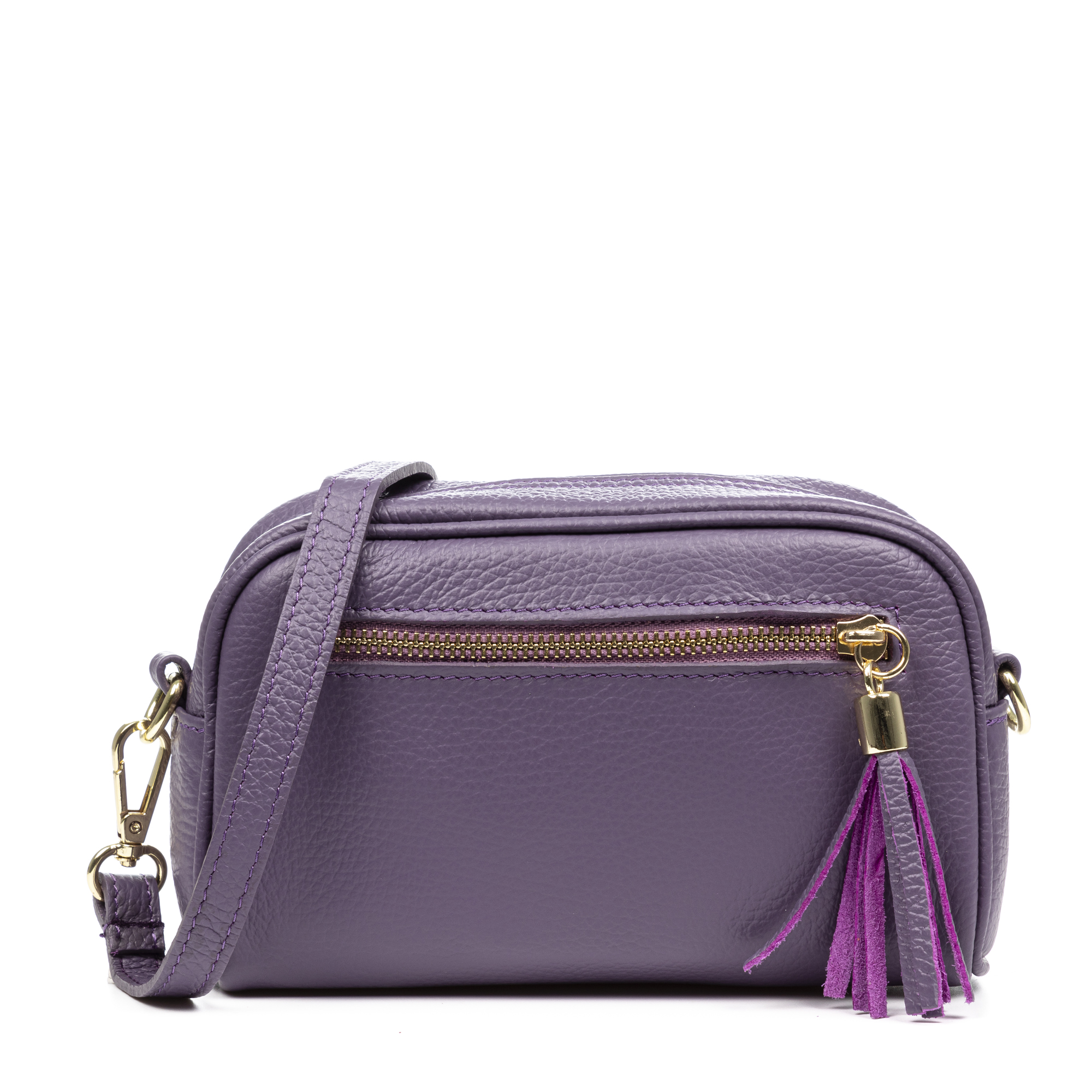 Firenze Artegiani. Altilia bolso bandolera mujer. Piel auténtica Dollaro. Made in Italy. Vera Pelle Italiana.