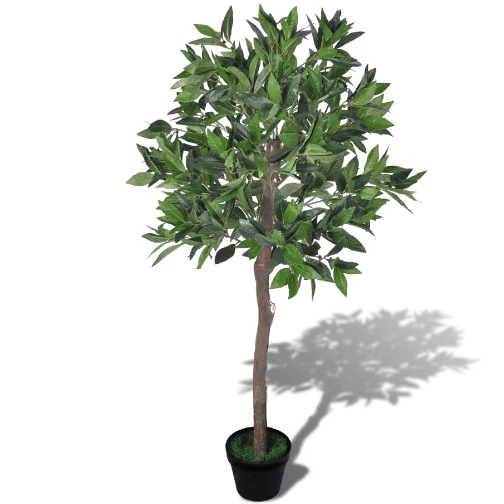 vidaXL Arbol De Laurel Artificial Con Maceta, Decorativo Casa Jardín Dimensiones 85 cm, 120 cm, 145 cm