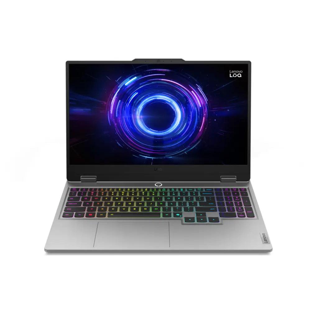 Lenovo LOQ 15IRX10 Intel® CoreT i7 i7-13650HX Portátil 39.6 cm (15.6") Full HD 24 GB DDR5-SDRAM 512 GB SSD NVIDIA GeForce RTX 5050 Wi-Fi 6 (802.11ax) Español Gris