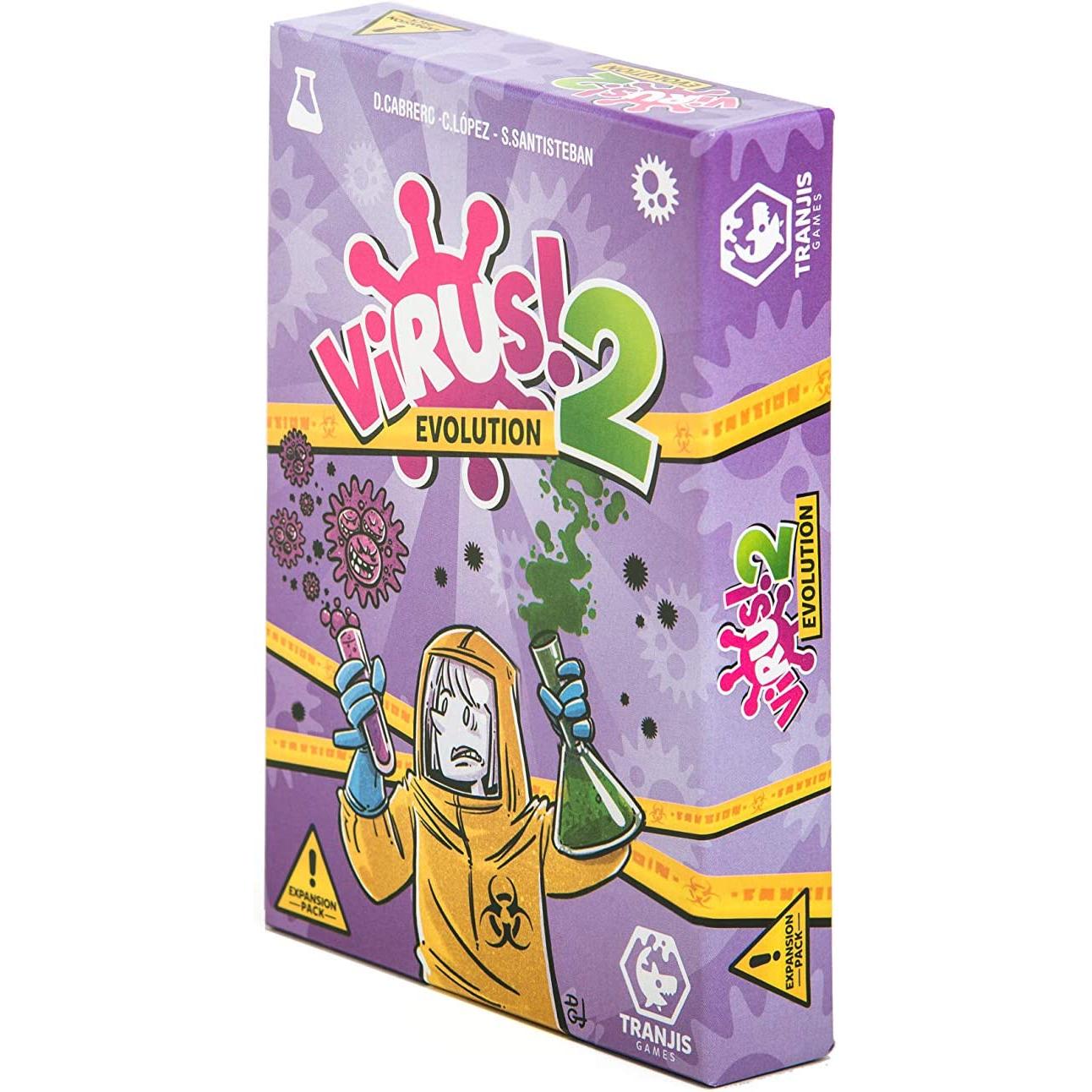 Tranjis Games - Tranjis Games - VIRUS! 2 Evolution (Expansión) - Juego de cartas