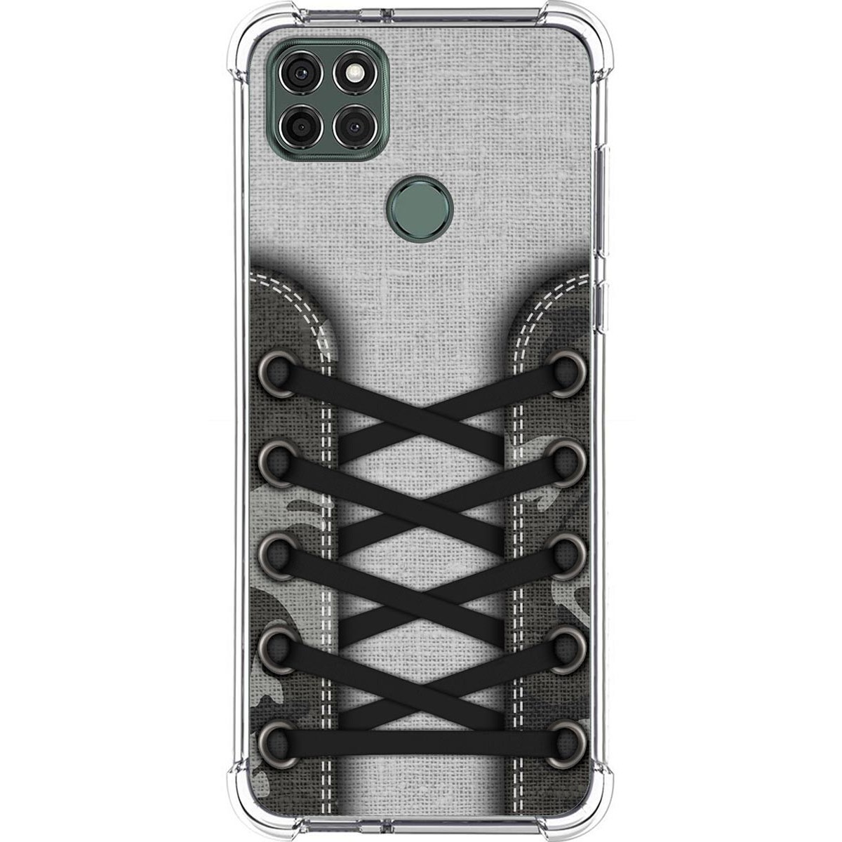 Tumundosmartphone Funda Silicona Antigolpes para Motorola Moto G9 Power diseño Zapatillas 16 Dibujos